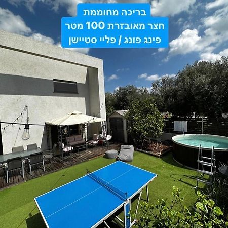 סוויטת עלית בריכה מחוממת Villa Poriyya Exteriör bild